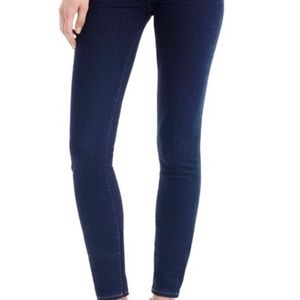 J. Crew toothpick dark blue jeans women’s s